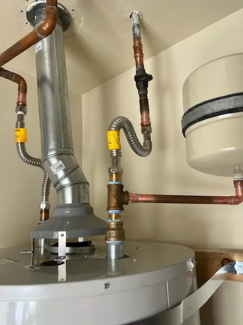 Water heater installation and plumbing repair in Augusta